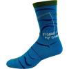 Crazy Dog T-Shirts Mens Sarcastic Socks Funny Crew Footwear for Adults(Grandpa Fishing)