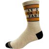 Crazy Dog T-Shirts Mens Sarcastic Socks Funny Crew Footwear for Adults(Ok to Fart)