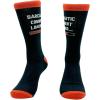 Crazy Dog T-Shirts Mens Sarcastic Socks Funny Crew Footwear for Adults(Sarcastic Comment)