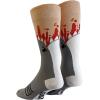 Crazy Dog T-Shirts Mens Sarcastic Socks Funny Crew Footwear for Adults(Shark Attack)