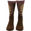 Crazy Dog T-Shirts Men’s Sasquatch Socks Funny Sarcastic Bigfoot Graphic Footwear for Men(Bigfoot Face)