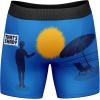 Crazy Dog T-Shirts Mens Thats Shady Boxer Brief Funny Sarcastic Beach Gag Gift Graphic Novelty Underwear(Blue)