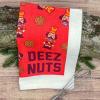 Crazy Dog T-Shirts Not Going to Lick Itself Funny Christmas Candy Tea Towel(Deez Nuts)