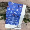 Crazy Dog T-Shirts Not Going to Lick Itself Funny Christmas Candy Tea Towel(Wonderland)