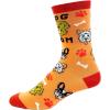 Crazy Dog T-Shirts Womens Animal Socks Cute Funny Socks with Fun Animals and Sarcastic Sayings(Dog Mom)