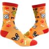 Crazy Dog T-Shirts Womens Animal Socks Cute Funny Socks with Fun Animals and Sarcastic Sayings(Dog Mom)