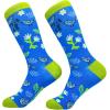 Crazy Dog T-Shirts Womens Animal Socks Cute Funny Socks with Fun Animals and Sarcastic Sayings(Mama Bird)