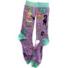 Crazy Dog T-Shirts Womens Cat Lady Sock Funny Novelty Cute Pet Face Cool Kitty Funky 90s
