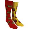 Crazy Dog T-Shirts Womens Cute Mismatched Socks With Funny Graphics for Ladies(Multi)
