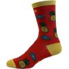 Crazy Dog T-Shirts Womens Cute Mismatched Socks With Funny Graphics for Ladies(Pineapple Pizza)