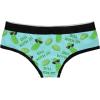 Crazy Dog T-Shirts Womens Dill With It Panties Funny Pickle Joke Graphic Humor Bikini Brief Underwear(Blue)