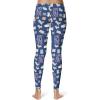 Crazy Dog T-Shirts Womens Funny Leggings Cute Elastic Tights for Ladies Workout Running Yoga Pants(Pet All the Cats)