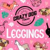 Crazy Dog T-Shirts Womens Funny Leggings Cute Elastic Tights for Ladies Workout Running Yoga Pants(Sloths)