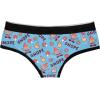 Crazy Dog T-Shirts Womens Gnope Panties Funny Sarcastic Gnome Saying Graphic Underwear Gift for Wife(Blue)