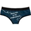 Crazy Dog T-Shirts Womens Leave This to The Professional Panties Gamer Bikini Brief Funny Gaming Controller Graphic(Blue)