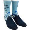 Crazy Dog T-Shirts Women’s The Mountains Are Calling and I Must Go Socks Funny Outdoor Camping Adventure Hiking Footwear