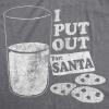 Crazy Dog Womens T Shirts Funny Sarcastic Humor Christmas Tees for Holiday Parties(Dark Heather Grey – Put Out)