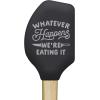Cute Wholesome Spatulas Funny Silly Cooking and Baking Utensils Funny Silicone Scraper Spatula Sarcastic Cool Cat Novelty Spatulas for Baking Cat Hair(Whatever Happens)