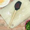 Cute Wholesome Spatulas Funny Silly Cooking and Baking Utensils Funny Silicone Scraper Spatula Sarcastic Cool Cat Novelty Spatulas for Baking Cat Hair(Spicy Disaster)