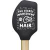 Cute Wholesome Spatulas Funny Silly Cooking and Baking Utensils Funny Silicone Scraper Spatula Sarcastic Cool Cat Novelty Spatulas for Baking Cat Hair(Cat Hair)