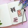 Dark Valentines Sticker Extra Large Stickers for Adults Funny Adhesives with Memes Love Cool Sarcastic Multi 10 Pieces(10 Pieces)