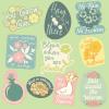 Floral Sticker Extra Large Stickers for Adults Funny Adhesives with Memes Cool Sarcastic Multi 10 Pieces(10 Pieces)