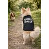 Funny Dog Shirt for Small and Large Dogs – Squirrel Chaser Graphic Tee – Soft Cotton Pet Clothes for Corgi Dachshund Puppy Medium Breeds Black, M(X-Large)