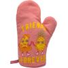 Funny Taco Oven Mitt – Introverted but Willing to Discuss Tacos Design – Durable Cotton Blend with Heat Protection – Novelty Mexican Food Kitchen Glove for Cooking and Taco Lovers(Pineapple and Pizza)
