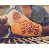 Funny Taco Oven Mitt – Introverted but Willing to Discuss Tacos Design – Durable Cotton Blend with Heat Protection – Novelty Mexican Food Kitchen Glove for Cooking and Taco Lovers(Meats Calling)