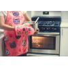 Funny Taco Oven Mitt – Introverted but Willing to Discuss Tacos Design – Durable Cotton Blend with Heat Protection – Novelty Mexican Food Kitchen Glove for Cooking and Taco Lovers(Cat Yarn)