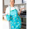 Funny Taco Oven Mitt – Introverted but Willing to Discuss Tacos Design – Durable Cotton Blend with Heat Protection – Novelty Mexican Food Kitchen Glove for Cooking and Taco Lovers(Discuss Tacos)