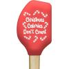 Holiday Spatulas Funny Cute Thanksgiving Xmas Season Cooking Utensils Funny Silicone Scraper Spatula Christmas Cool Food Novelty Spatulas for Baking Christmas(Christmas Calories)