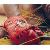 Impasta Oven Mitt Funny Noodle Disguise Imposter Hilarious Graphic Novelty Kitchen Glove Funny Graphic Kitchenwear Cool Food Novelty Cookware Red Oven Mitt(Oven Mitt)
