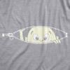 Maternity Baby Peeking T Shirt Funny Pregnancy Tee for Expecting Mothers(Dark Heather Grey)