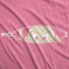 Maternity Baby Peeking T Shirt Funny Pregnancy Tee for Expecting Mothers(Pink)