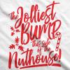 Maternity Bumpity Bump Bump Pregnancy T Shirt Funny Christmas Baby Announcement(White)