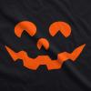 Maternity Cartoon Eyes Pumpkin Face T Shirt Halloween Fall October Pregnancy Tee(Black)
