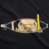 Maternity Peeking St Patricks Day Baby Funny T Shirt Saint Patty New Pregnancy(Black)