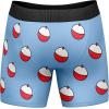 Mens Animal Boxers Funny Cat Dog Fish and More Novelty Underwear with Animals Funny Animal Underwear(Bobbers)
