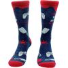 Mens Gamer Socks Funny Footware for Video Game Players(Gaming Murdery)
