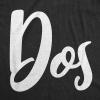 Toddler Dos 2nd Birthday Shirt 2 Year Old Boy Novelty Kids T Shirt(Heather Black)