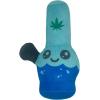UFO and Aliens Dog Toy Funny Flying Saucer Stuffed Chew Toy with Hidden Treat Holes and Removable Aliens – Rip and Reveal Interactive Chew(Leaf and Pipe)