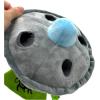 UFO and Aliens Dog Toy Funny Flying Saucer Stuffed Chew Toy with Hidden Treat Holes and Removable Aliens – Rip and Reveal Interactive Chew(UFO)