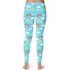 Womens Holy Shih-Tzu Leggings Funny Cute Small Breed Dog Lover Yoga Pants for Ladies Funny Yoga Pants Religious Funny Dog Novelty Leggings for Women Holy Shih M