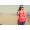 Womens Tank We The People Like to Party Tanktop Funny 4th of July Drinking Tee for Ladies(Navy)