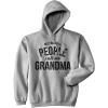 Crazy Dog My Favorite People Call Me Papa Dad Grandma Grandpa Hoodies Funny Family Sweatshirts(Heather Grey – Grandma)