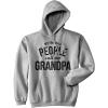 Crazy Dog My Favorite People Call Me Papa Dad Grandma Grandpa Hoodies Funny Family Sweatshirts(Heather Grey – Grandpa)