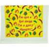 Crazy Dog T-Shirts Choose Your Weapon Funny Barbecue Cooking Utensils Tea Towel(Spicy Disaster)