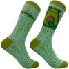 Crazy Dog T-Shirts Cute Cat Socks for Women Fun Socks with Kitties and Sarcastic Humor(Avogato)