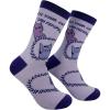 Crazy Dog T-Shirts Cute Cat Socks for Women Fun Socks with Kitties and Sarcastic Humor(Cat Said Pspsps)